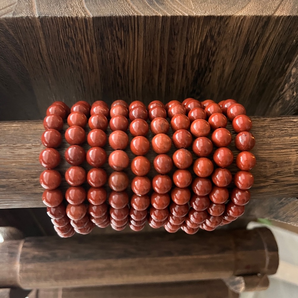 Red Jasper bracelet (one)